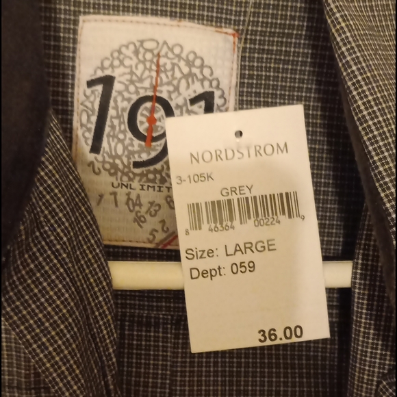 NWT 191 NORDSTROM WESTERN SHIRT - Picture 2 of 6